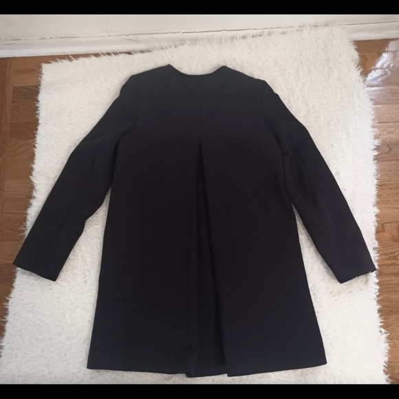 H&M Women's Black Short Coat Sz US 2/ CAN 2 - Picture 4 of 10